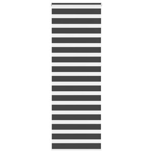 vidaXL Store zèbre noir 80x230 cm largeur du tissu 75 9 cm polyester