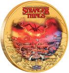 Monnaie HAWKINGS Stranger Things Cupronickel 1$ Tuvalu 2026 (PRÉCOMMANDE)