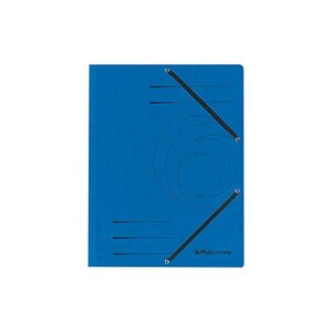 Chemise EasyOrga 3 rabats et élastiques en coin Jaune HERLITZ