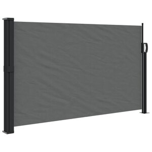 vidaXL Auvent latéral rétractable anthracite 120x300 cm