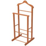 Vidaxl portant à vêtements 2 pcs bambou 46 x 40 x 95 cm