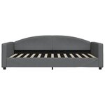 vidaXL Lit de jour avec gigogne et tiroirs sans matelas 100x200 cm