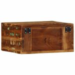 vidaXL Meubles TV muraux 2 Pièces bois massif de récupération