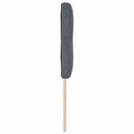 Headboard LED vidaXL Bouton Rembourré Gris Foncé 80 cm Velours