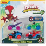 Jazwares SNF0306 - Spidey et ses amis extraordinaires - Pack de 4 Amazing Metals de Marvel