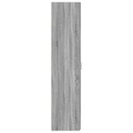 vidaXL Buffet haut sonoma gris 30x42 5x185 cm bois d'ingénierie
