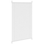 vidaXL Store plissé 90x100 cm Blanc