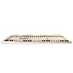 vidaXL Sommiers à lattes sans matelas 2 Pièces avec 28 lattes 80x200 cm