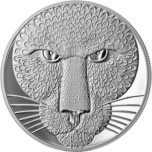 Pièce de monnaie en Argent 1000 Satoshi g 31.1 (1 oz) Millésime 2025 United Crypto States PUMA