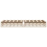 vidaXL Cadre de lit sans matelas 90x190 cm bois de pin massif