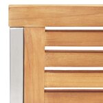 vidaXL Ensemble de salle à manger pour jardin 7 Pièces