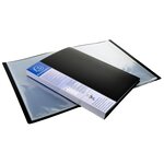 Porte vues A4 40 vues UPLINE Opaque noir EXACOMPTA