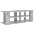vidaXL Support de télévision Gris béton 96 x 35 x 33 5 cm