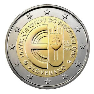 2 euros commémorative Slovaquie 2014 - Union Européenne.
