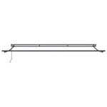 vidaXL Cadre d'auvent Crème 500 × 300 cm Polyester avec revêtement PU