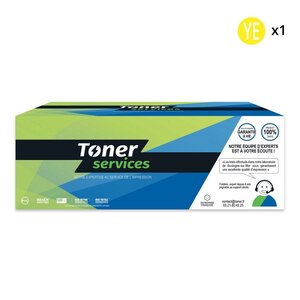 Lexmark CS421 Cartouche de toner compatible LCS782Y
