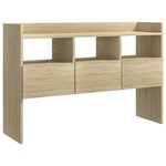 vidaXL Buffet Chêne sonoma 105x30x70 cm Bois d’ingénierie