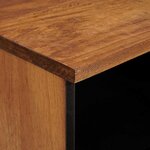 vidaXL Meuble TV avec tiroir Finition Acacia Brun 70 x 33 x 46 cm