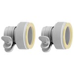 Intex Adaptateurs B 2 Pièces pour tuyaux 32 mm à 38 mm