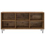vidaXL Meuble TV Bois Ancien 103 5 x 30 x 50 cm Bois d'ingénierie