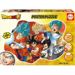 Puzzle - Dragon Ball Z - 250 pièces - 100x70cm - Dès 8 ans - Educa