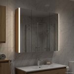 vidaXL Armoire Miroir de Salle de Bain Chêne artisan