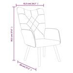 vidaXL Chaise de relaxation Patchwork Tissu