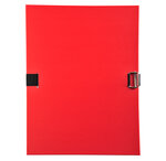 Chemise EXT. PLASTIQUE AVEC RABAT ASSORTI x 10 EXACOMPTA