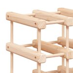 vidaXL Casier à vin pour 72 bouteilles 90 5x23x90 5 cm pin massif