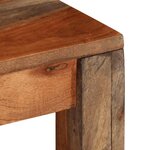 vidaXL Table basse 60x60x35 cm bois massif d'acacia