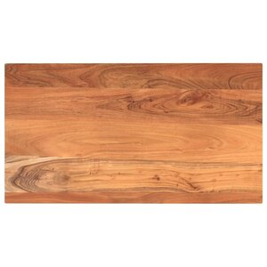 vidaXL Dessus de table 110x70x3 8cm rectangulaire bois massif d'acacia