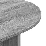 vidaXL Table console Sonoma gris 100 x 39 5 x 75 cm Bois d'ingénierie