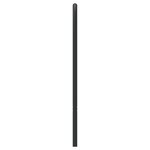 vidaXL Tête de lit métal noir 150 cm