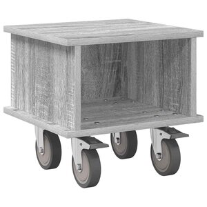 vidaXL Meuble TV Gris Sonoma 37 x 35 x 35 cm Bois d'ingénierie