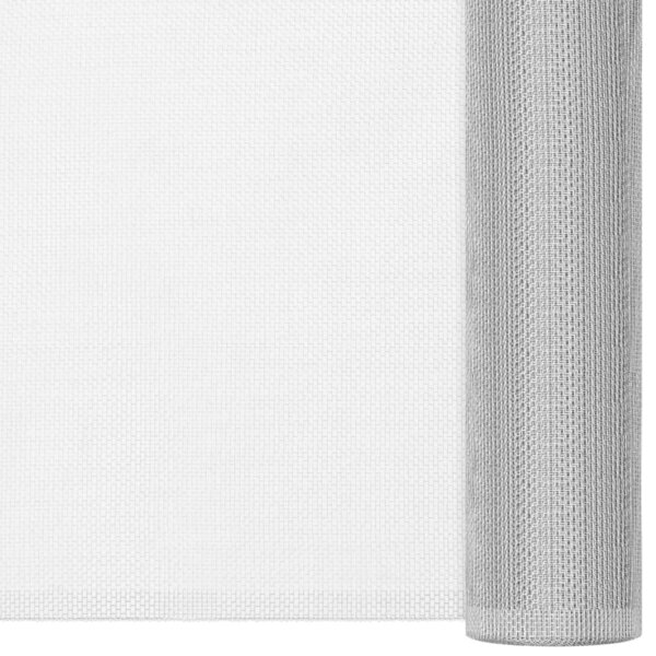 vidaXL Écran en treillis Aluminium 112X500 cm Argenté