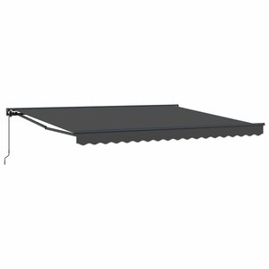 vidaXL Cadre d'auvent Anthracite 400 × 300 cm