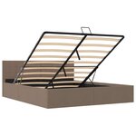vidaXL Cadre de lit à rangement hydraulique sans matelas 180x200 cm