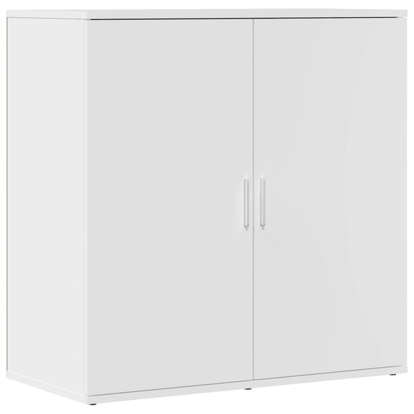 vidaXL Buffet blanc 79x38x80 cm bois d’ingénierie
