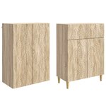 vidaXL Ensemble de Meubles 2 Pièces Bois d'ingénierie