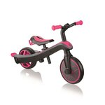 Globber 632-110-2 - EXPLORER TRIKE 4 en 1 - Tricycle évolutif & draisienne rose
