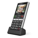 Emporia PURE-LTE téléphone senior 3 touches rapides compatible appareils auditif