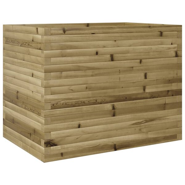 vidaXL Jardinière 90x60x68 5 cm bois de pin imprégné