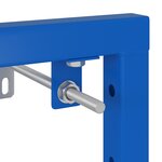 vidaXL Cadre de montage dissimulé pour urinoir 50x115-139 cm Acier