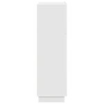 vidaXL Bureau Blanc 71 5 x 31 5 x 106 5 cm Bois d'ingénierie