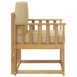 vidaXL 2 Pièce Ensemble de canapés d'extérieur Polyester