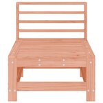 vidaXL Canapé central de jardin bois massif douglas