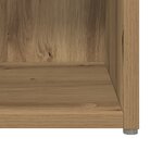 vidaXL Meuble TV 2 Pièces Marron 37 x 35 x 37 cm Bois d'ingénierie