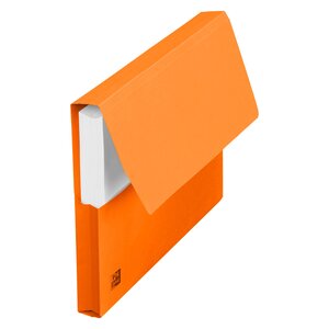 Chemise à soufflet oxford vip 25 x 32 cm orange - paquet de 50