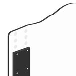 vidaXL Tête de lit Chêne noir 100 cm Bois d'ingénierie