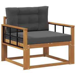 vidaXL Sofa de milieu extérieur Naturel
